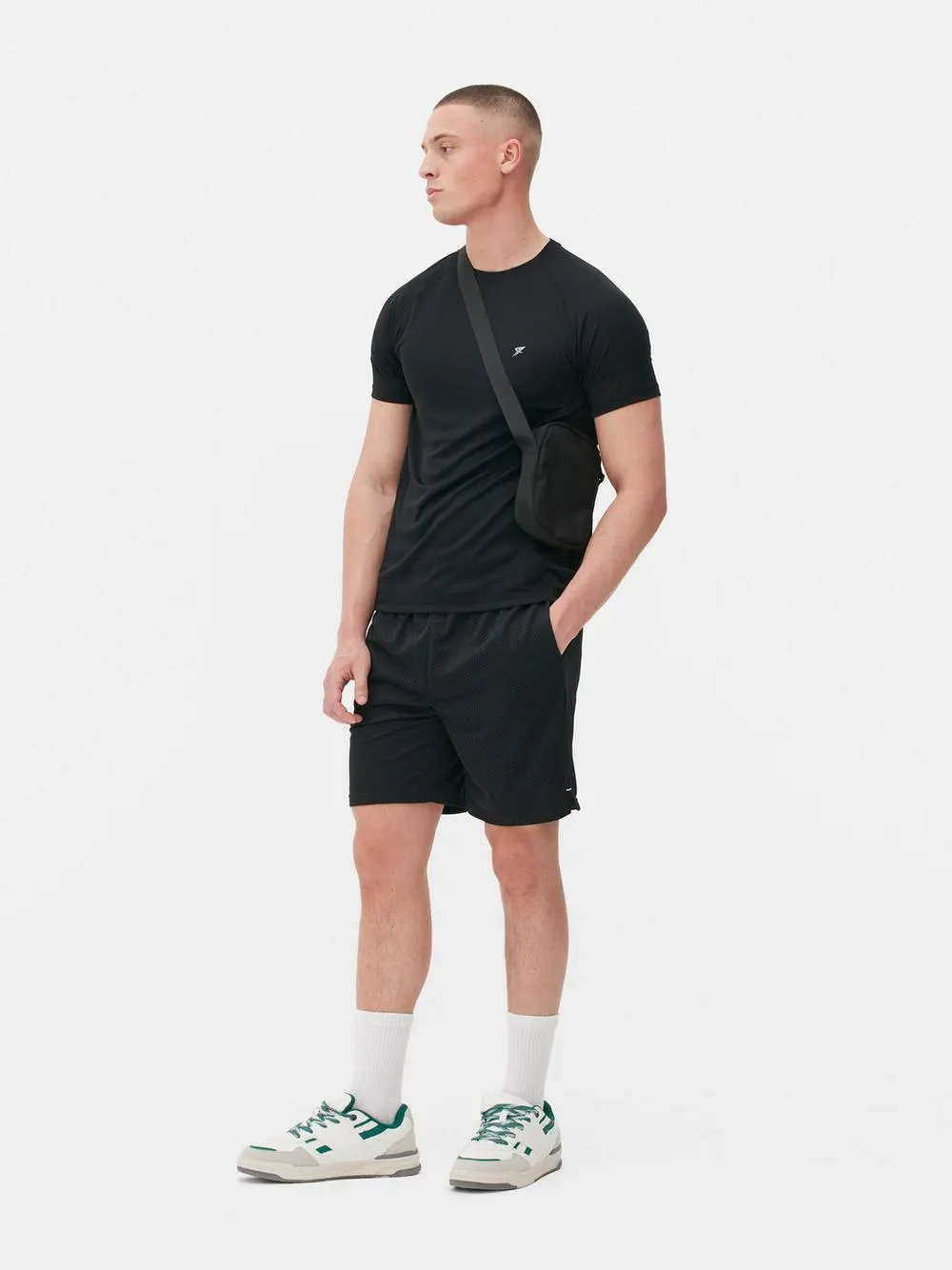 Camiseta de manga corta para el gimnasio