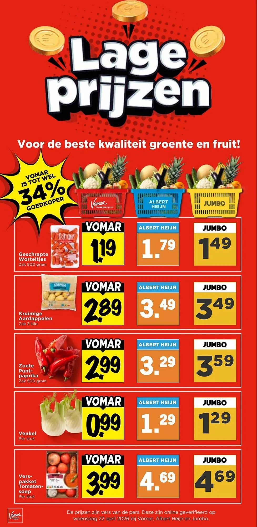 Vomar Voordeelmarkt folder van 3 mei tot 9 mei 2026 - Folder pagina 19