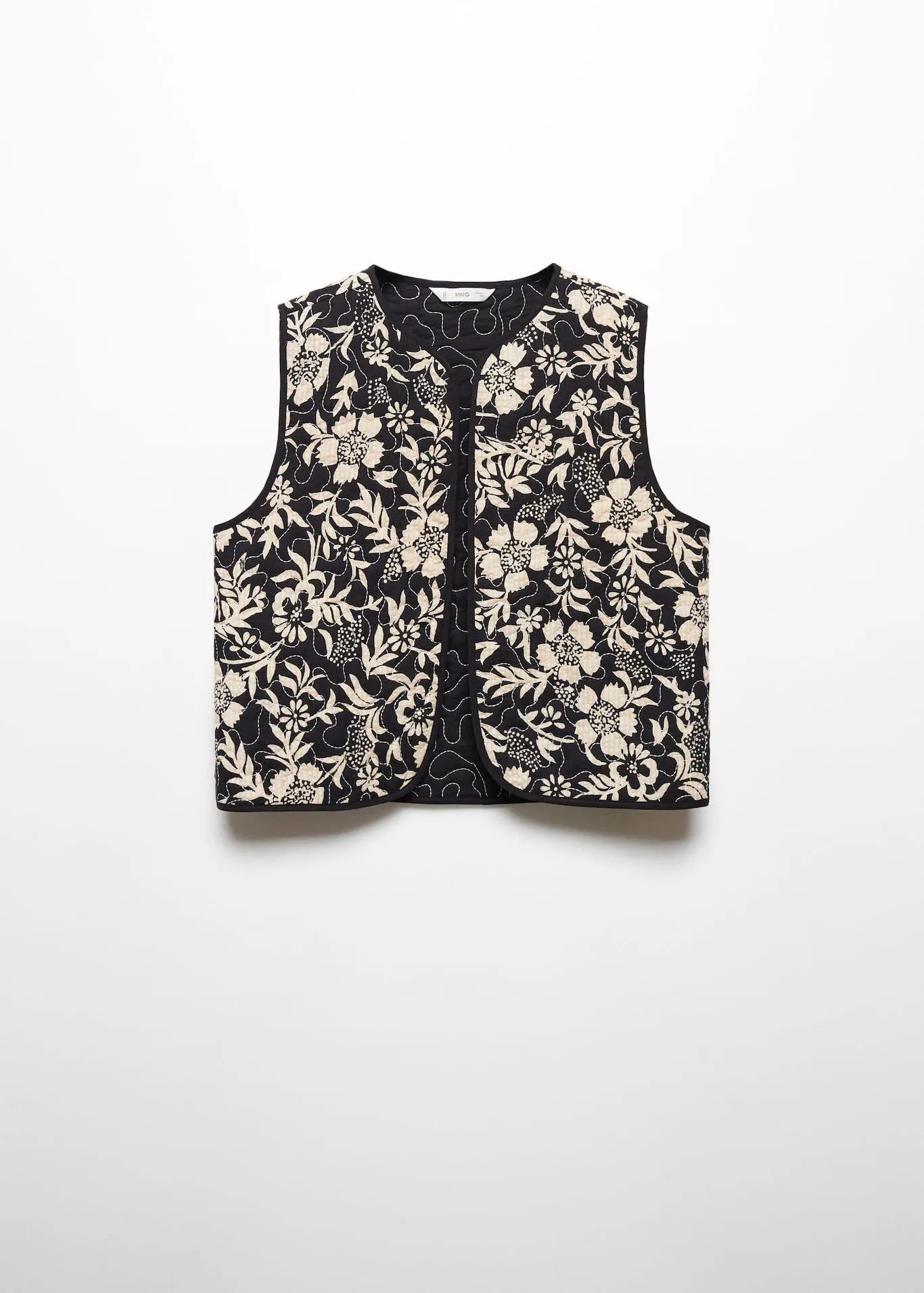 Bodywarmer met print