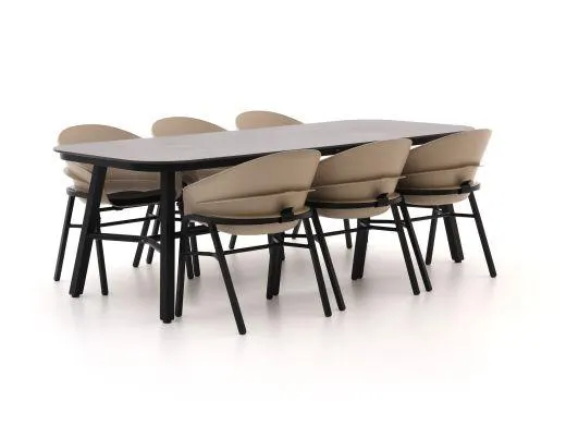 Hartman Tubb dining tuinset 240cm 7-delig verstelbaar