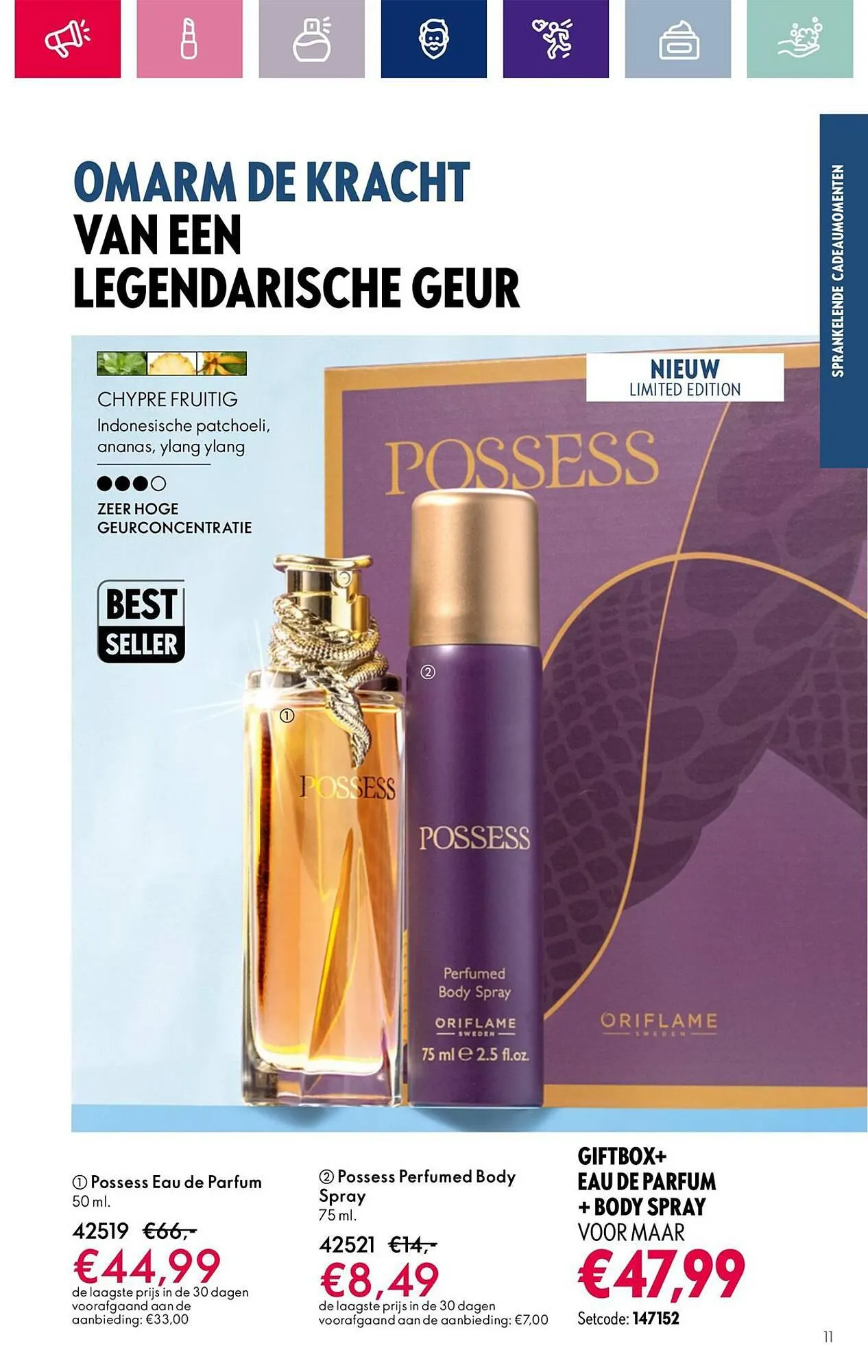Oriflame folder van 1 december tot 19 december 2023 - Folder pagina 11