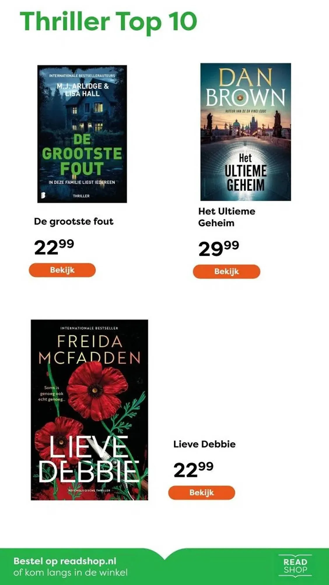 The Read Shop folder van 9 maart tot 15 maart 2026 - Folder pagina 13