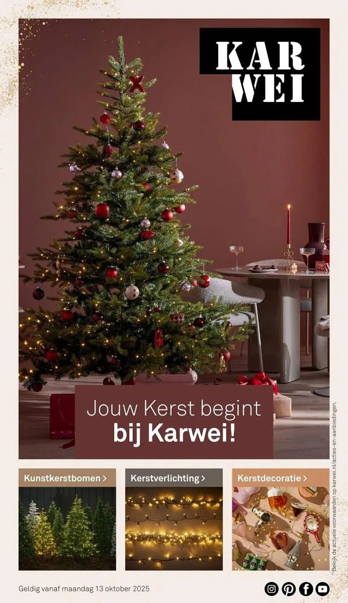 Karwei folder van 13 oktober tot 31 december 2025 - Folder pagina 1