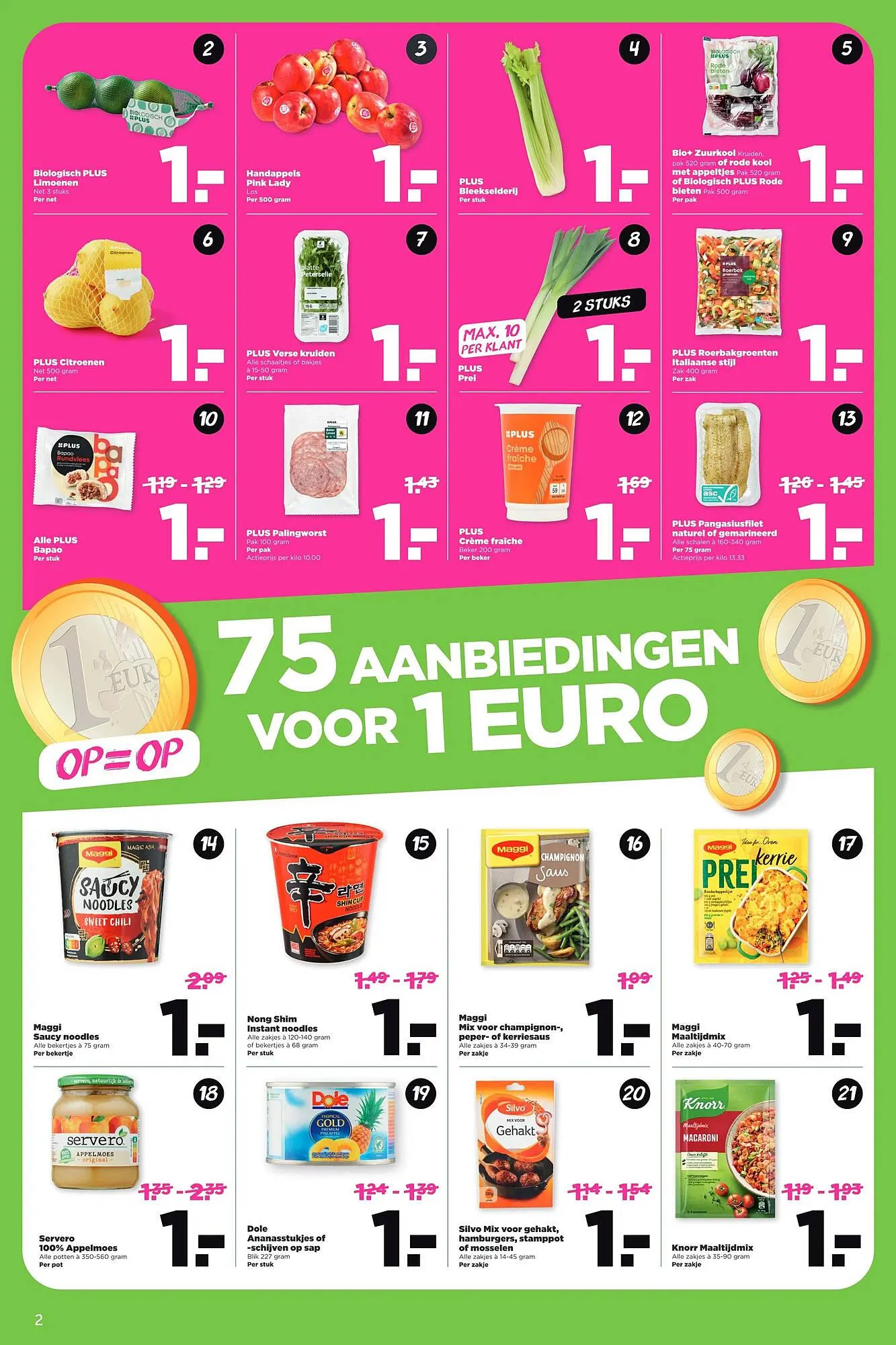 PLUS vandaag folder van 14 januari tot 20 januari 2024 - Folder pagina 2