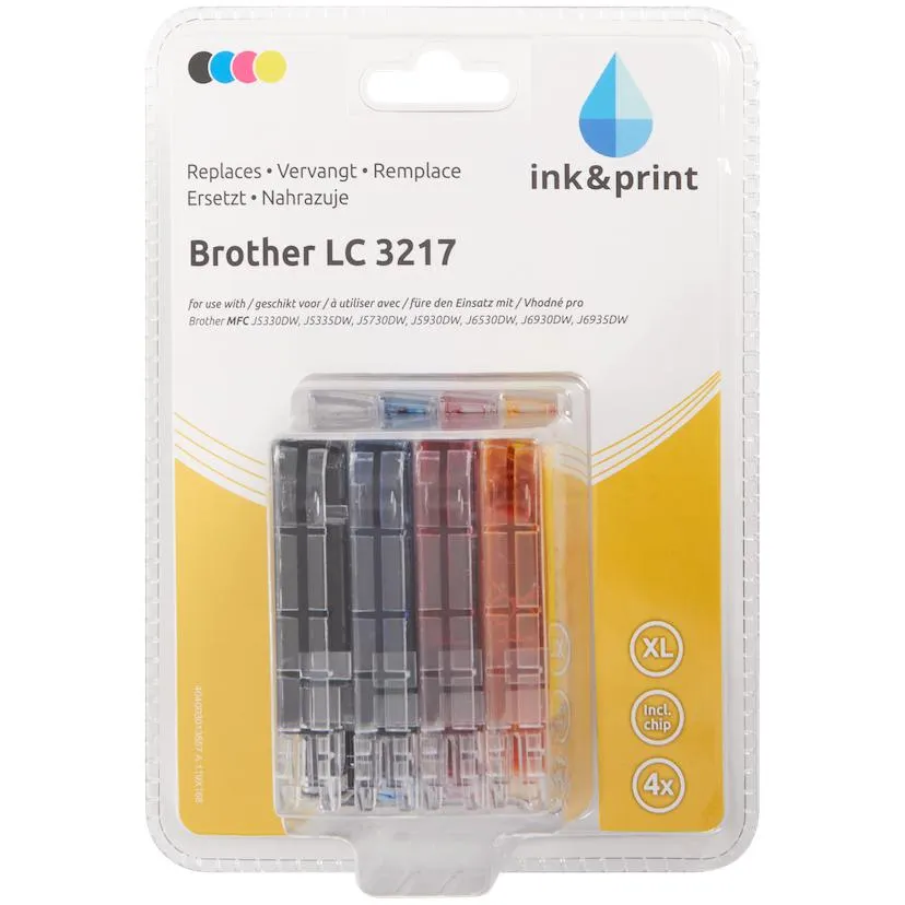 Ink & Print inktcartridges Brother LC 3217