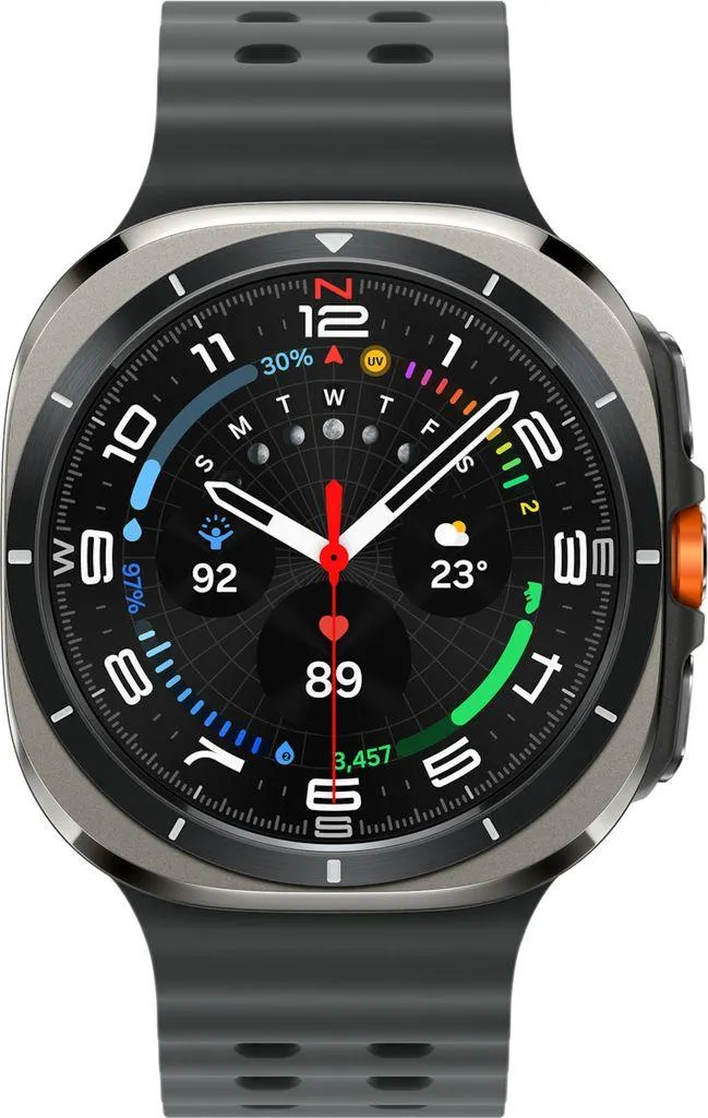 Samsung L705 Galaxy Watch Ultra Smartwatch Silber, AI Elemente, Touchscreen