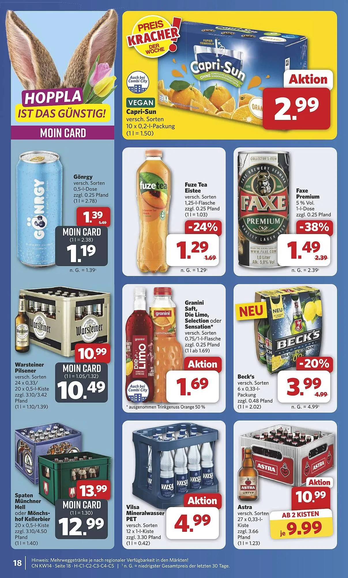 Combi Markt DE folder van 31 maart tot 5 april 2025 - Folder pagina 22