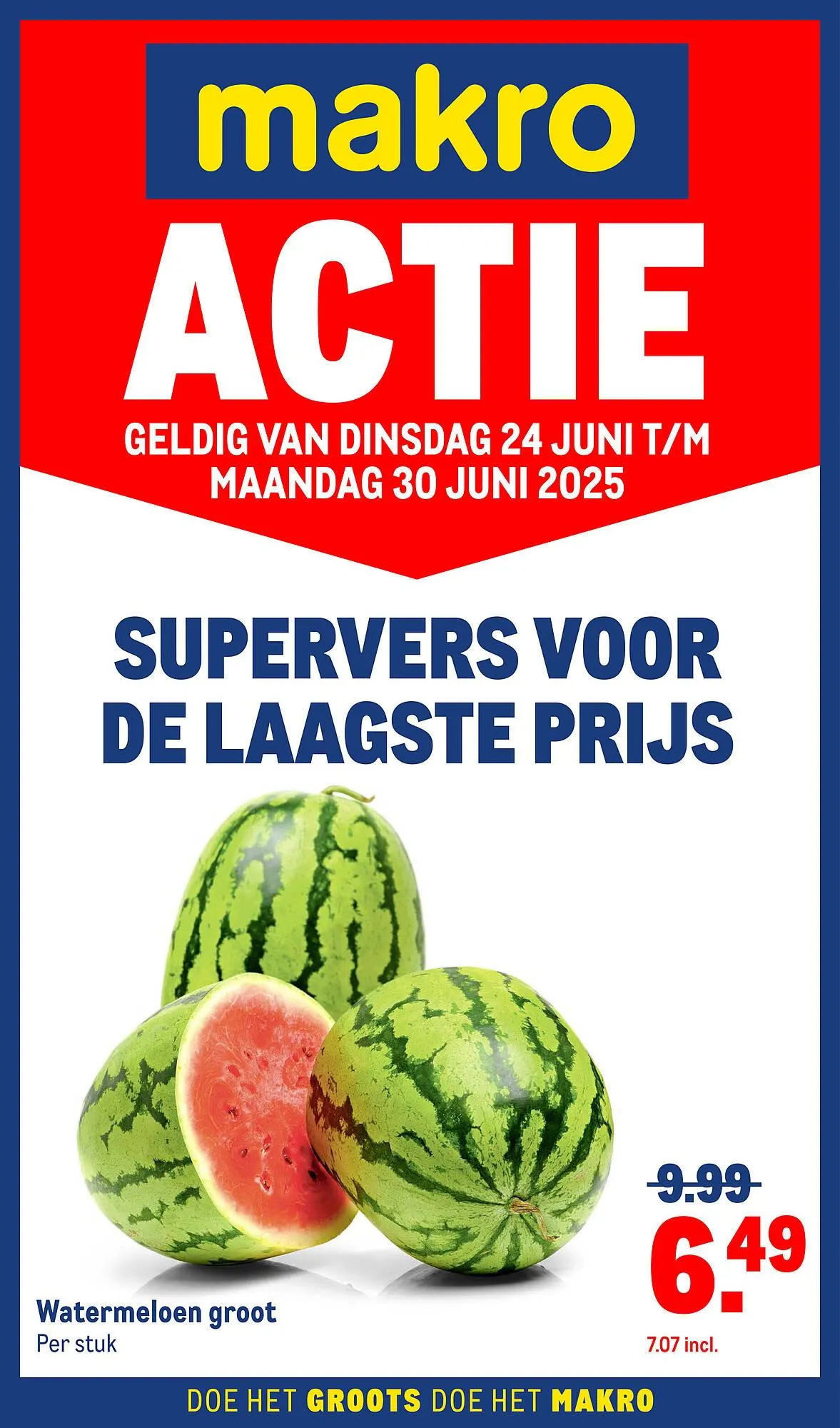 Makro folder van 24 juni tot 30 juni 2025 - Folder pagina 1