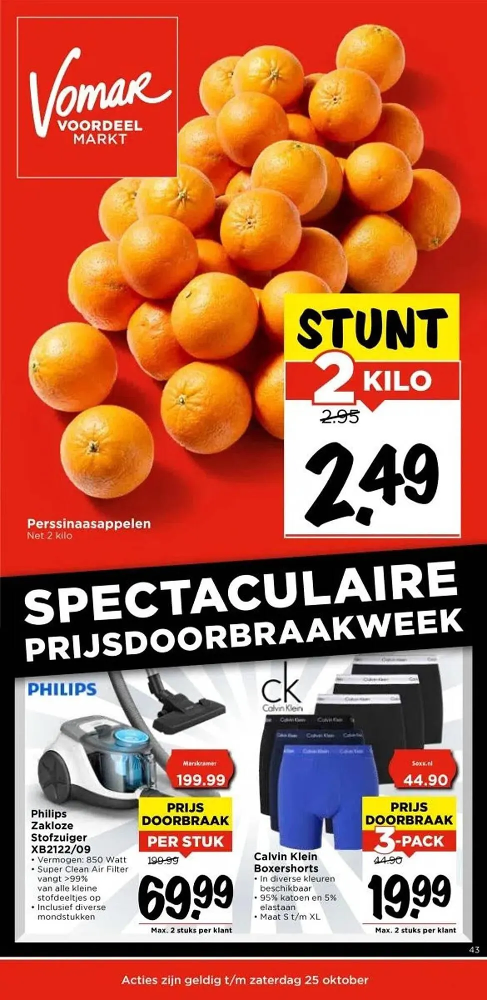 Vomar Voordeelmarkt folder - 1