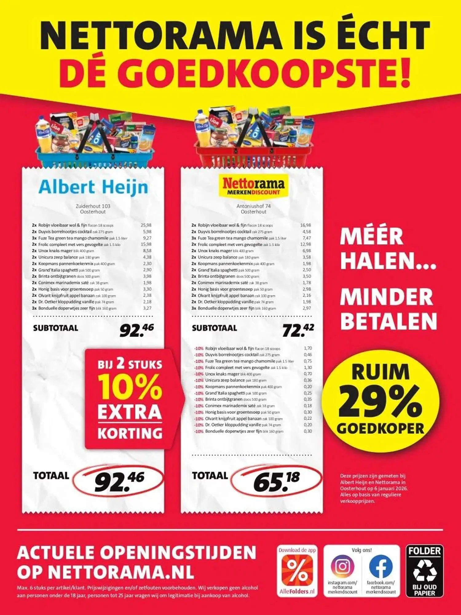 Nettorama folder van 12 januari tot 18 januari 2026 - Folder pagina 25
