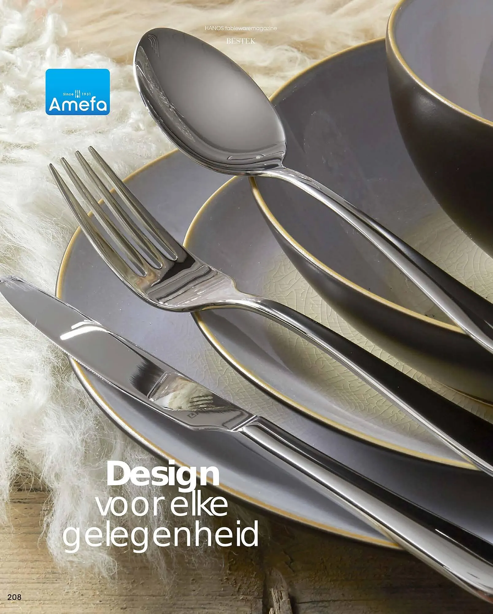 HANOS Tableware Magazine 2023-2024 van 1 januari tot 30 april 2024 - Folder pagina 208