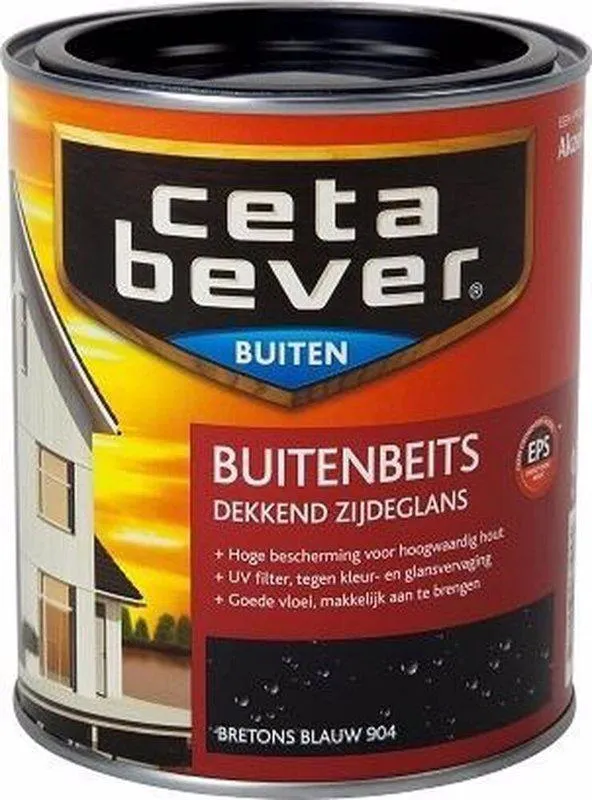 CetaBever Buitenbeits Dekkend Bretons Blauw 904