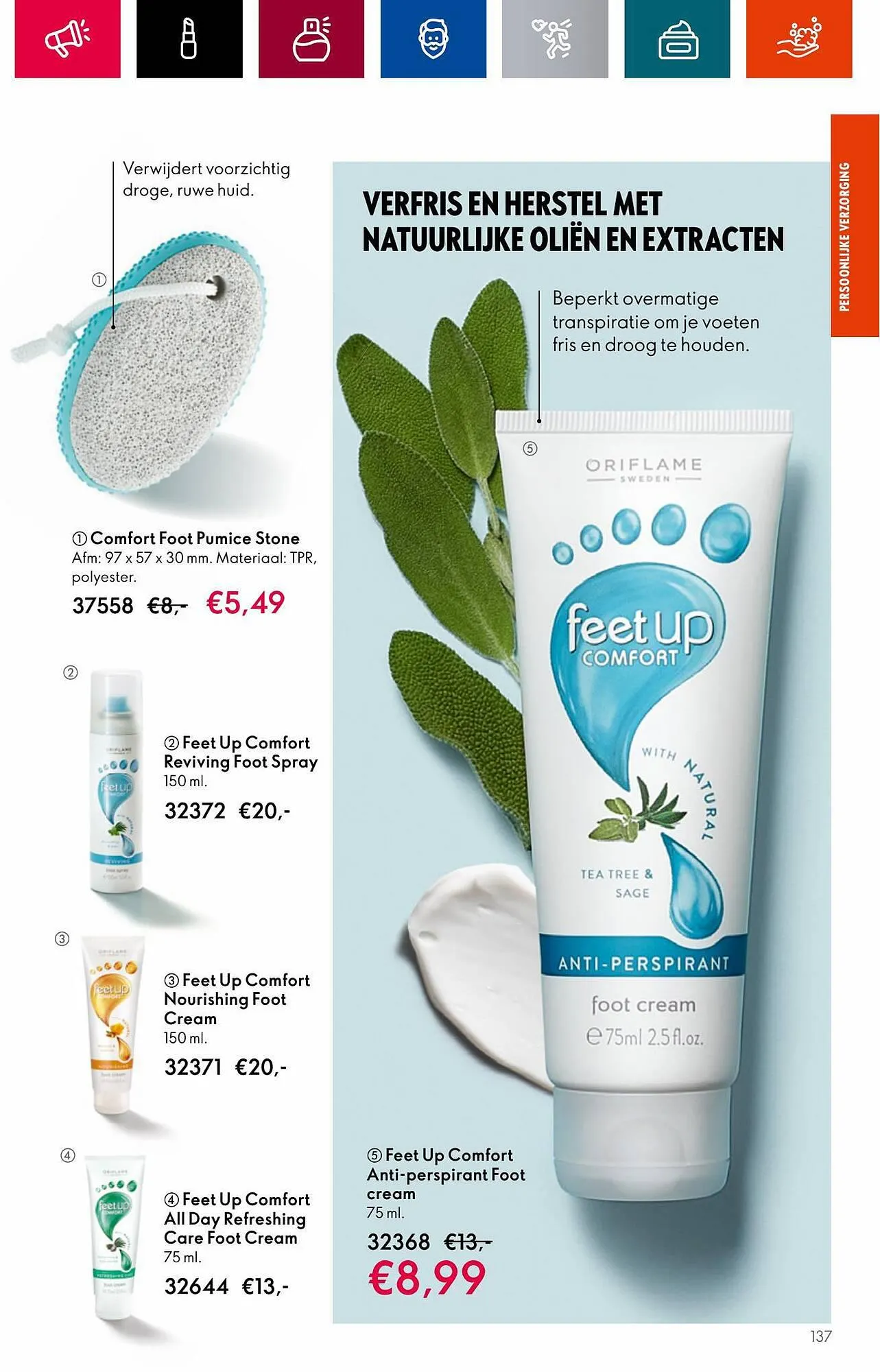 Oriflame folder van 18 juli tot 1 augustus 2023 - Folder pagina 137