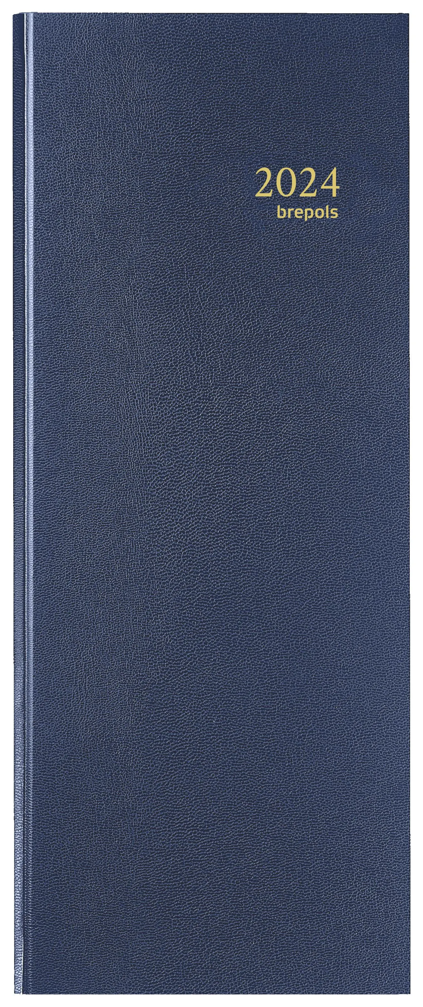 Brepols Agenda 1 dag per pagina Blauw