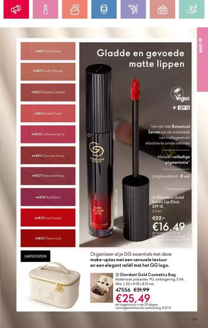 ORIFLAME folder van 5 januari tot 12 januari 2025 - Folder pagina 99