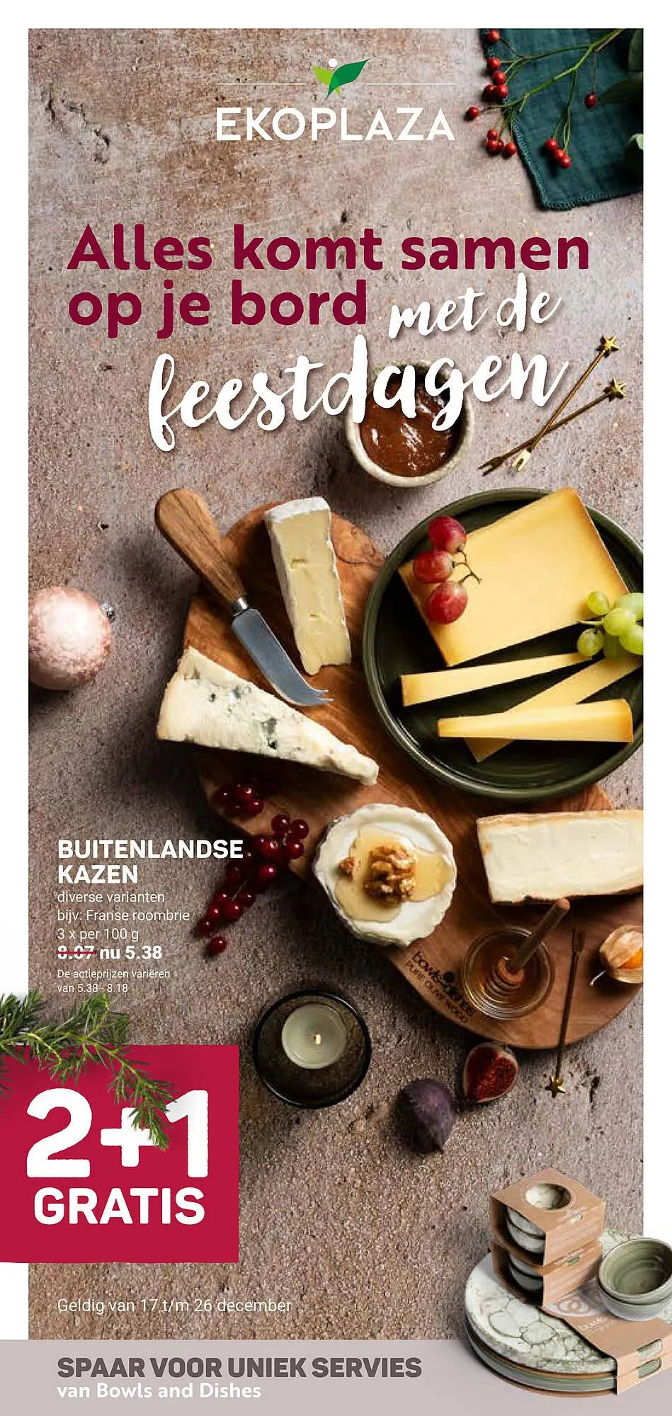 Ekoplaza folder van 17 december tot 26 december 2025 - Folder pagina 1