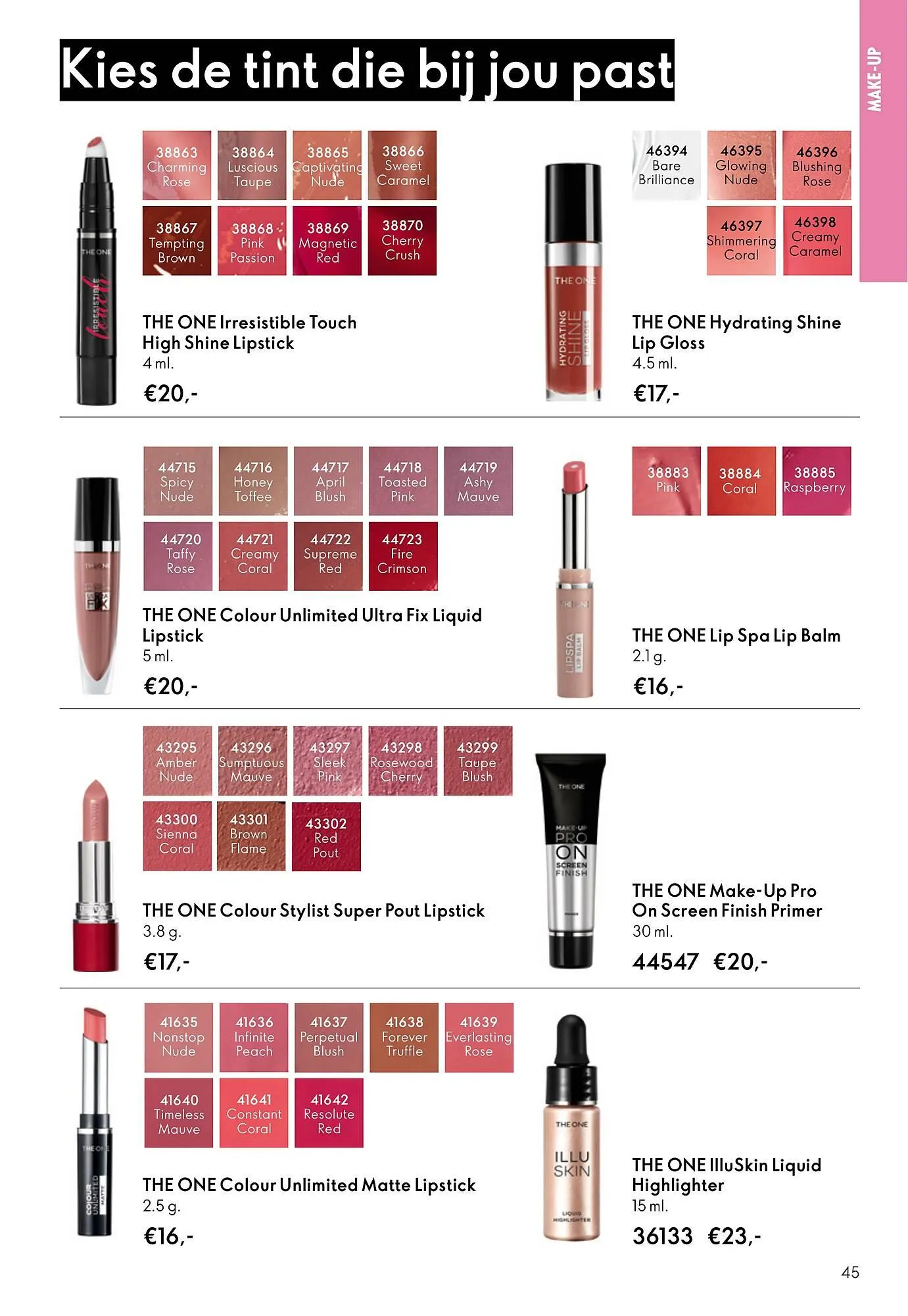 Oriflame brochure van 10 oktober tot 28 oktober 2025 - Folder pagina 45