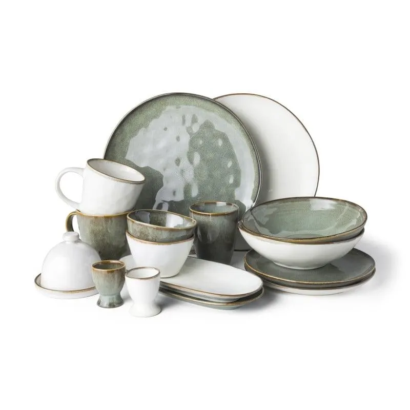 Eierdopje Toscane - lichtgroen - ø5x6 cm