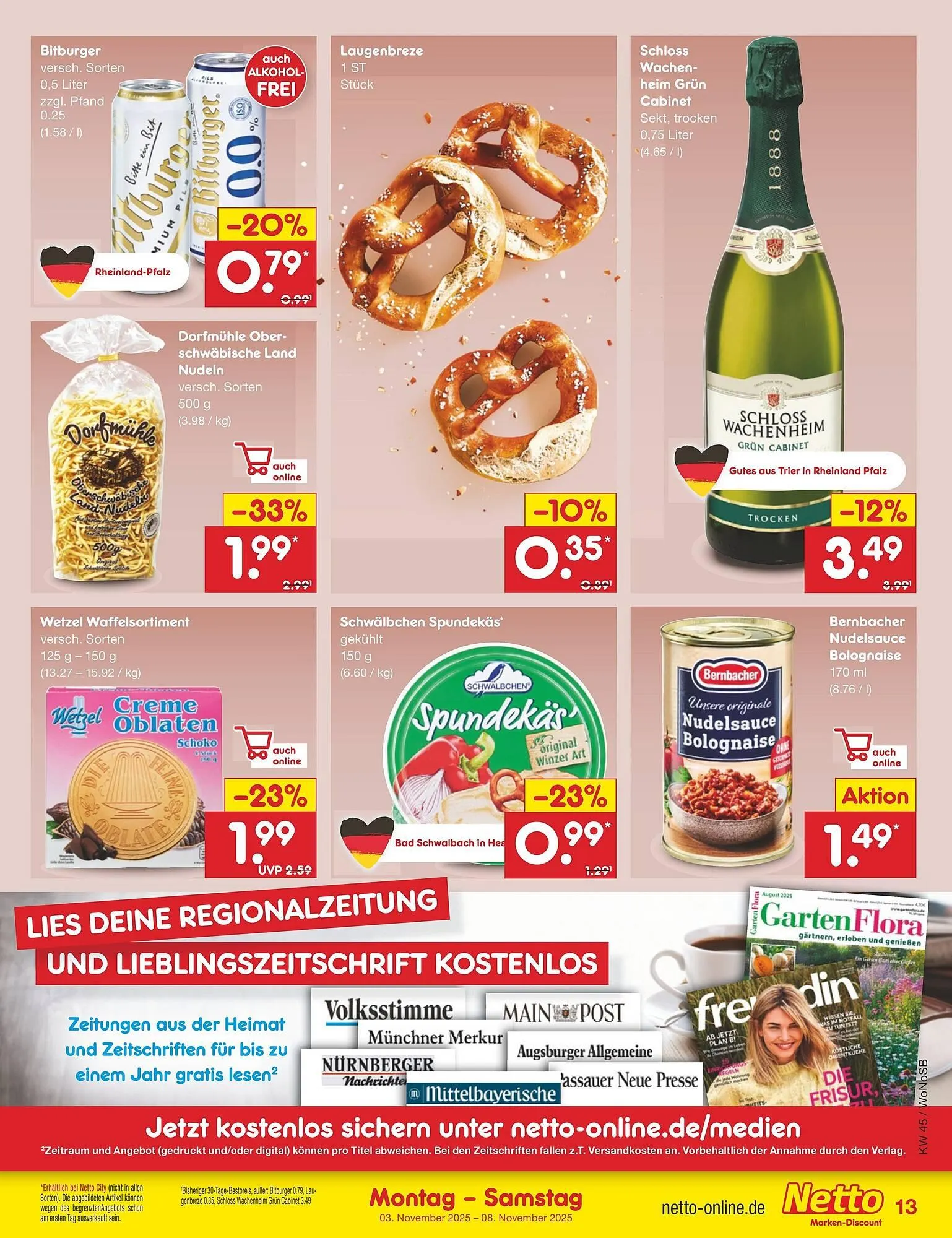 Netto Marken-Discount DE folder van 3 november tot 8 november 2025 - Folder pagina 15