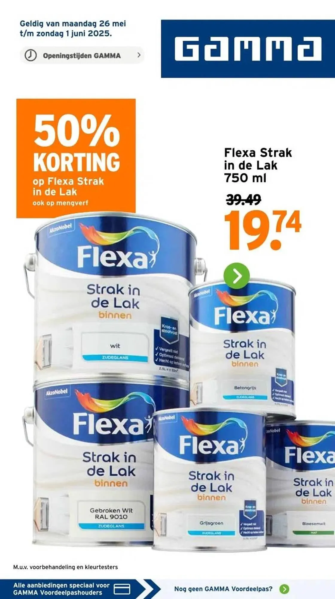 GAMMA folder van 26 mei tot 28 mei 2025 - Folder pagina 1