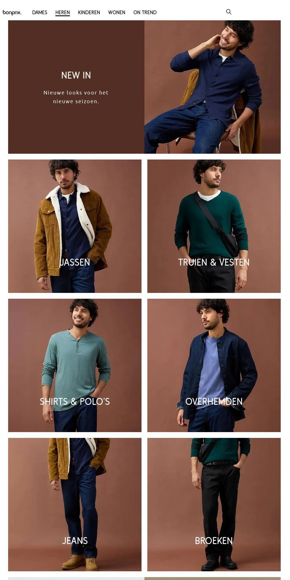 Bonprix Actuele folder van 3 november tot 9 november 2025 - Folder pagina 1