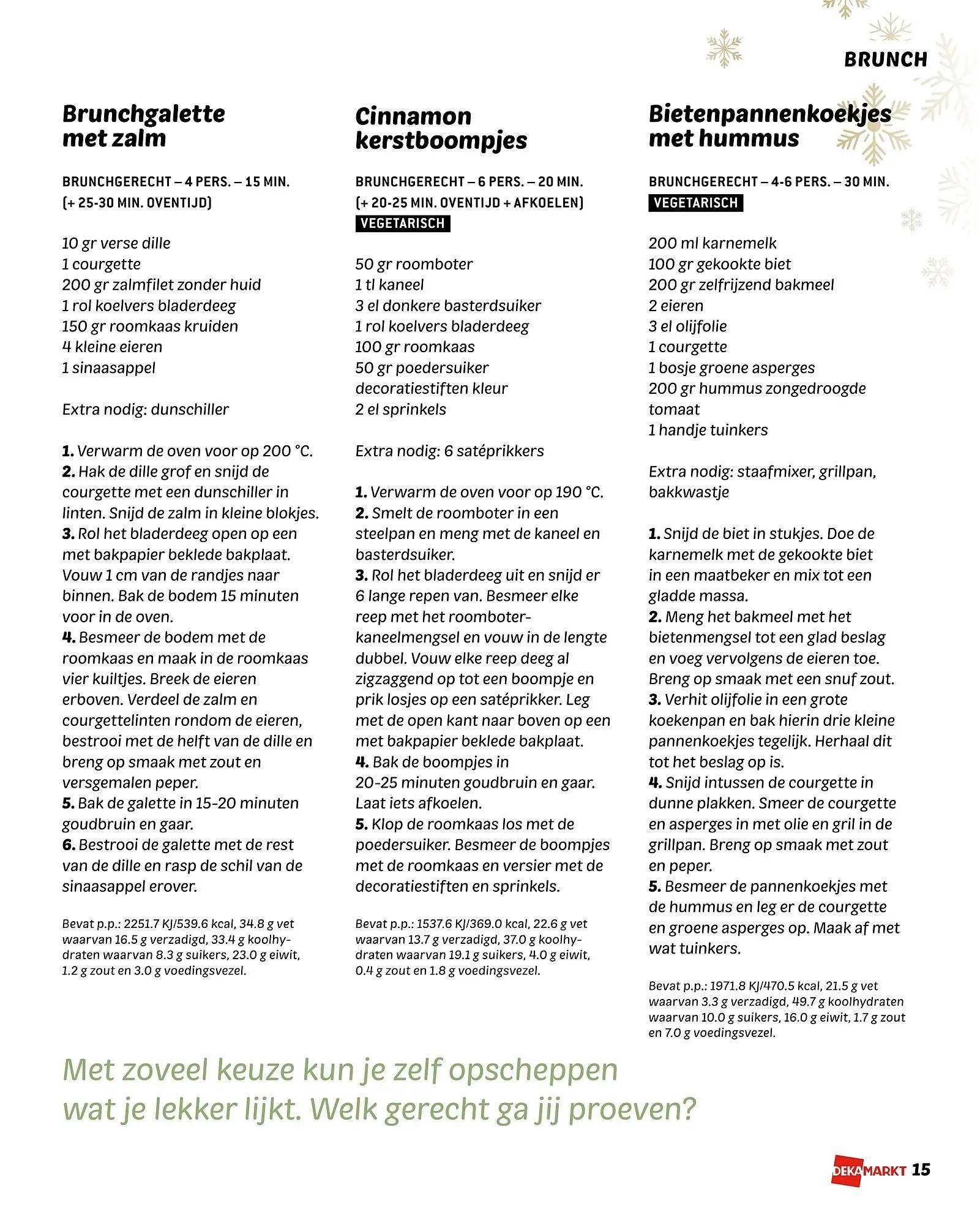 Dekamarkt folder van 7 november tot 27 december 2025 - Folder pagina 15