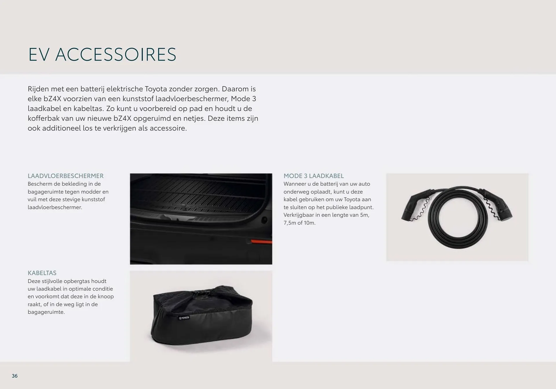 Toyota bZ4X folder van 8 januari tot 8 januari 2024 - Folder pagina 36