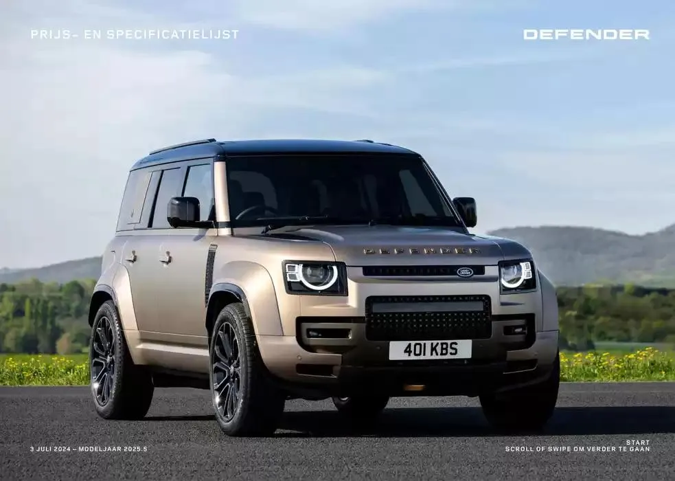  Defender van 20 november tot 30 juni 2025 - Folder pagina 1