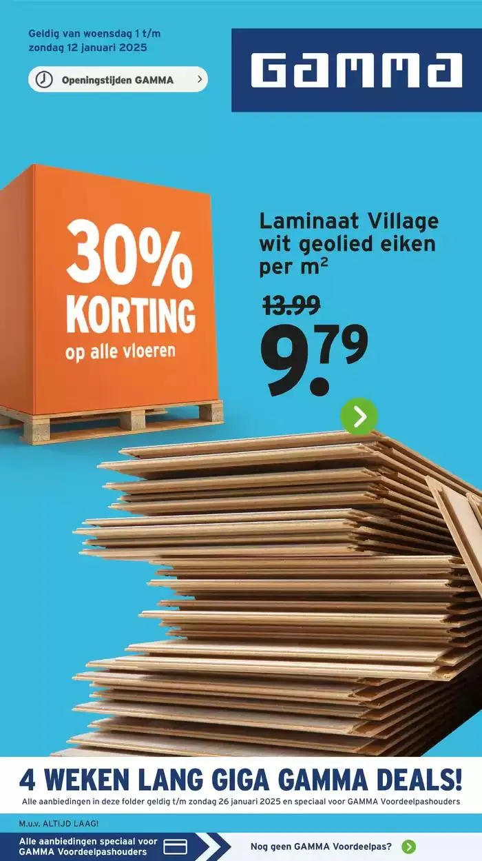 Folder Gamma van 1 januari tot 12 januari 2025 - Folder pagina 1