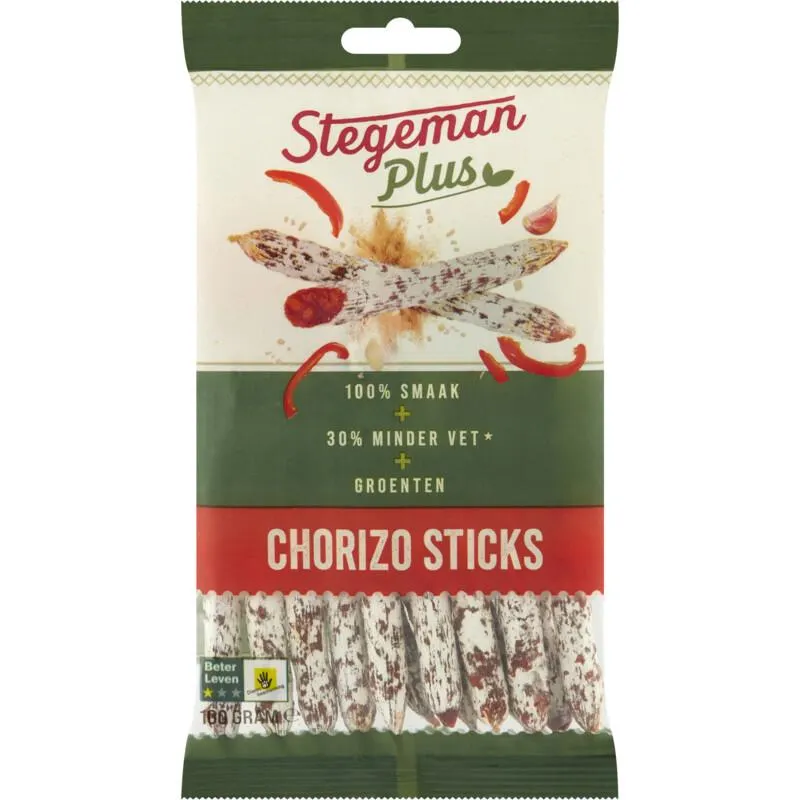 Stegeman Plus chorizo sticks