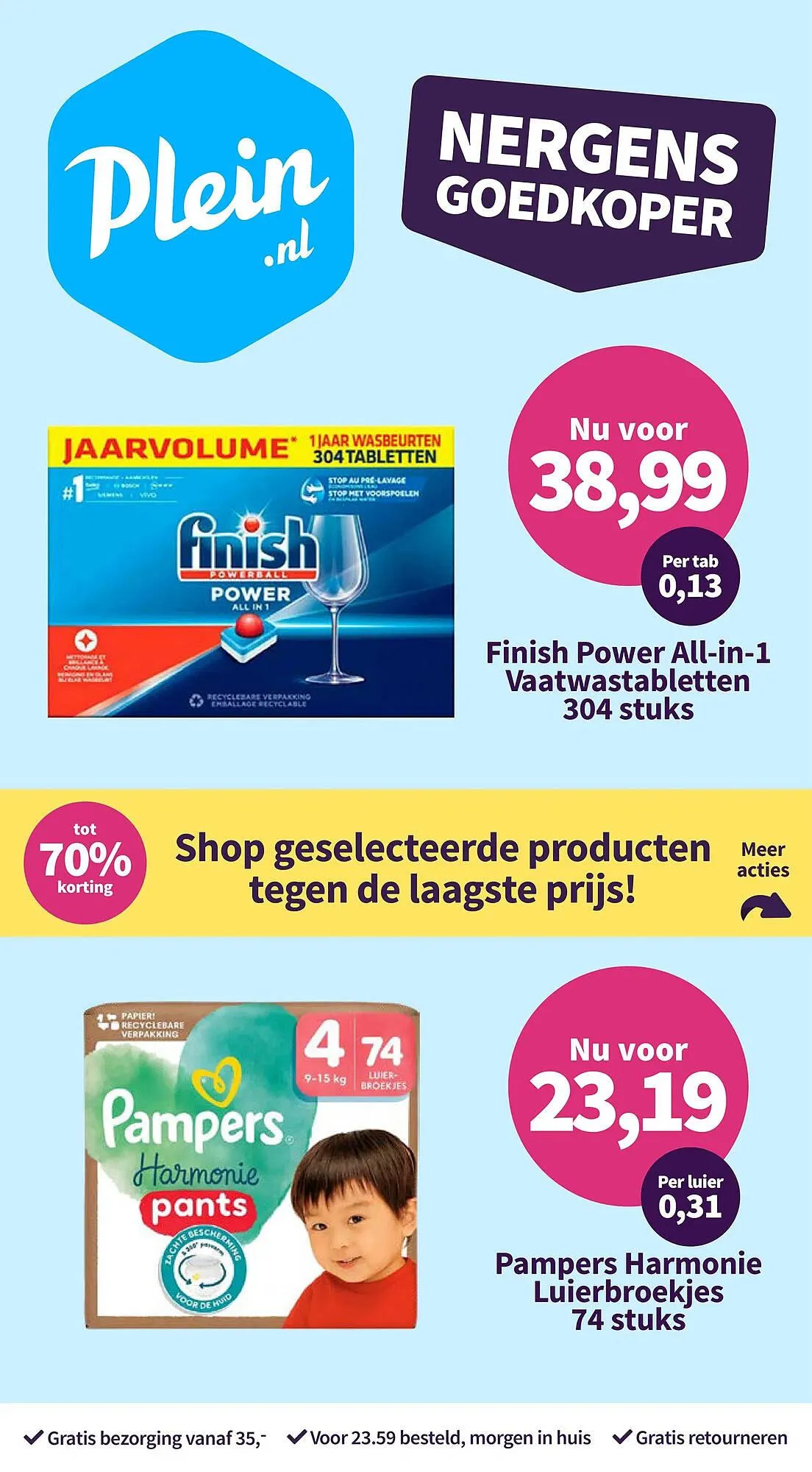 Plein.nl folder van 6 november tot 9 november 2025 - Folder pagina 1