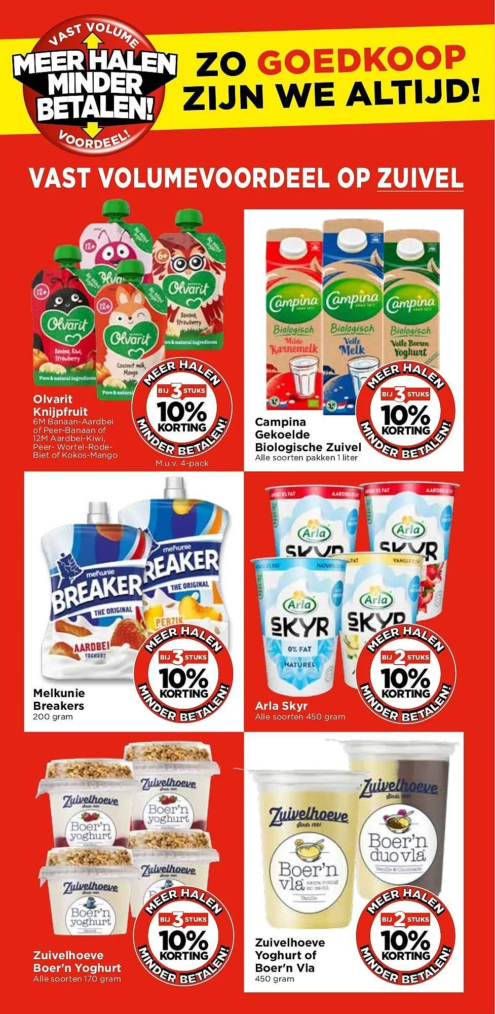 Vomar folder - Meer halen minder betalen van 1 mei tot 31 juli 2024 - Folder pagina 10