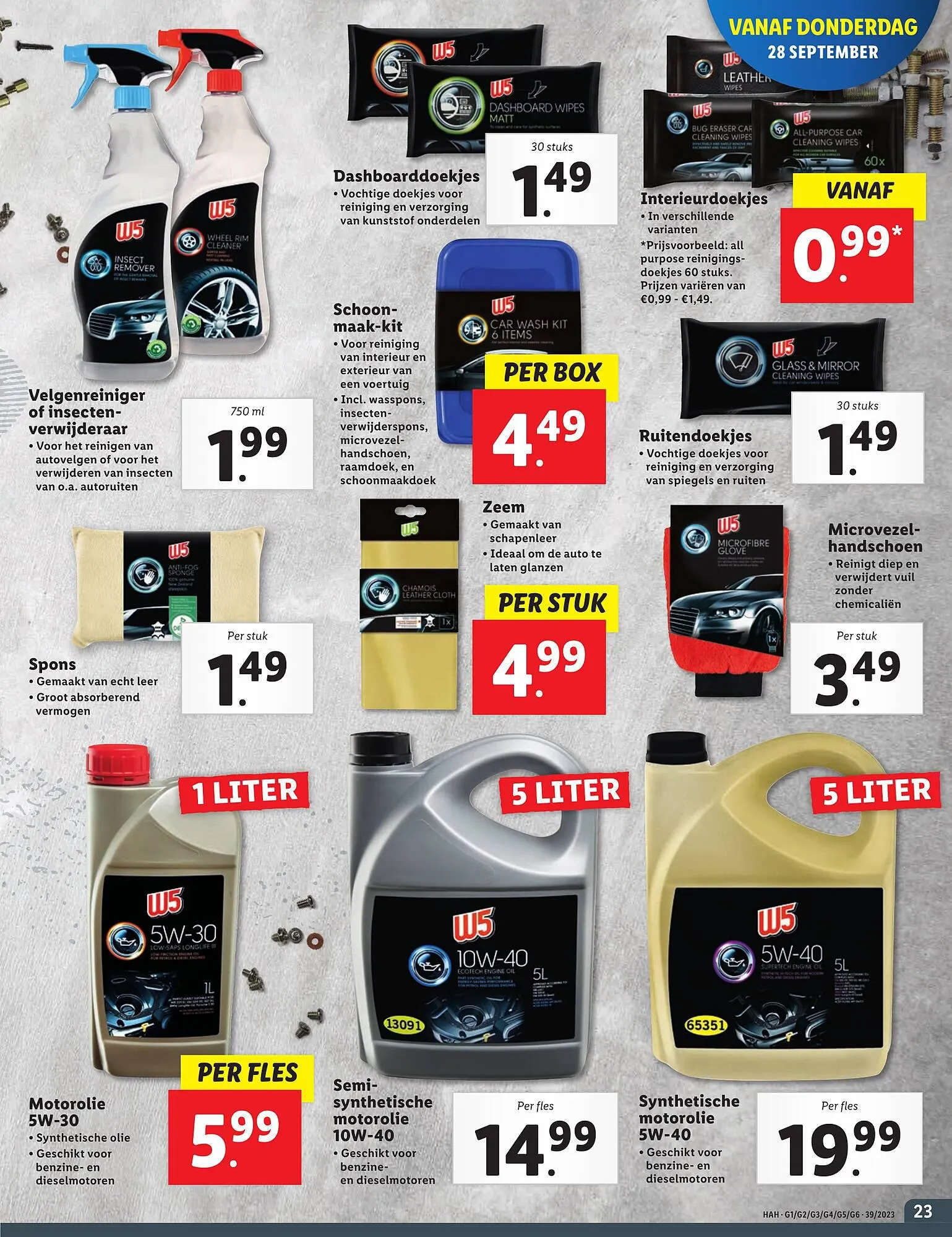 Lidl folder van 25 september tot 1 oktober 2023 - Folder pagina 23