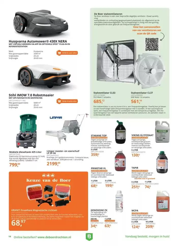 De betere keuze voor veehouders van 26 december tot 31 maart 2025 - Folder pagina 14