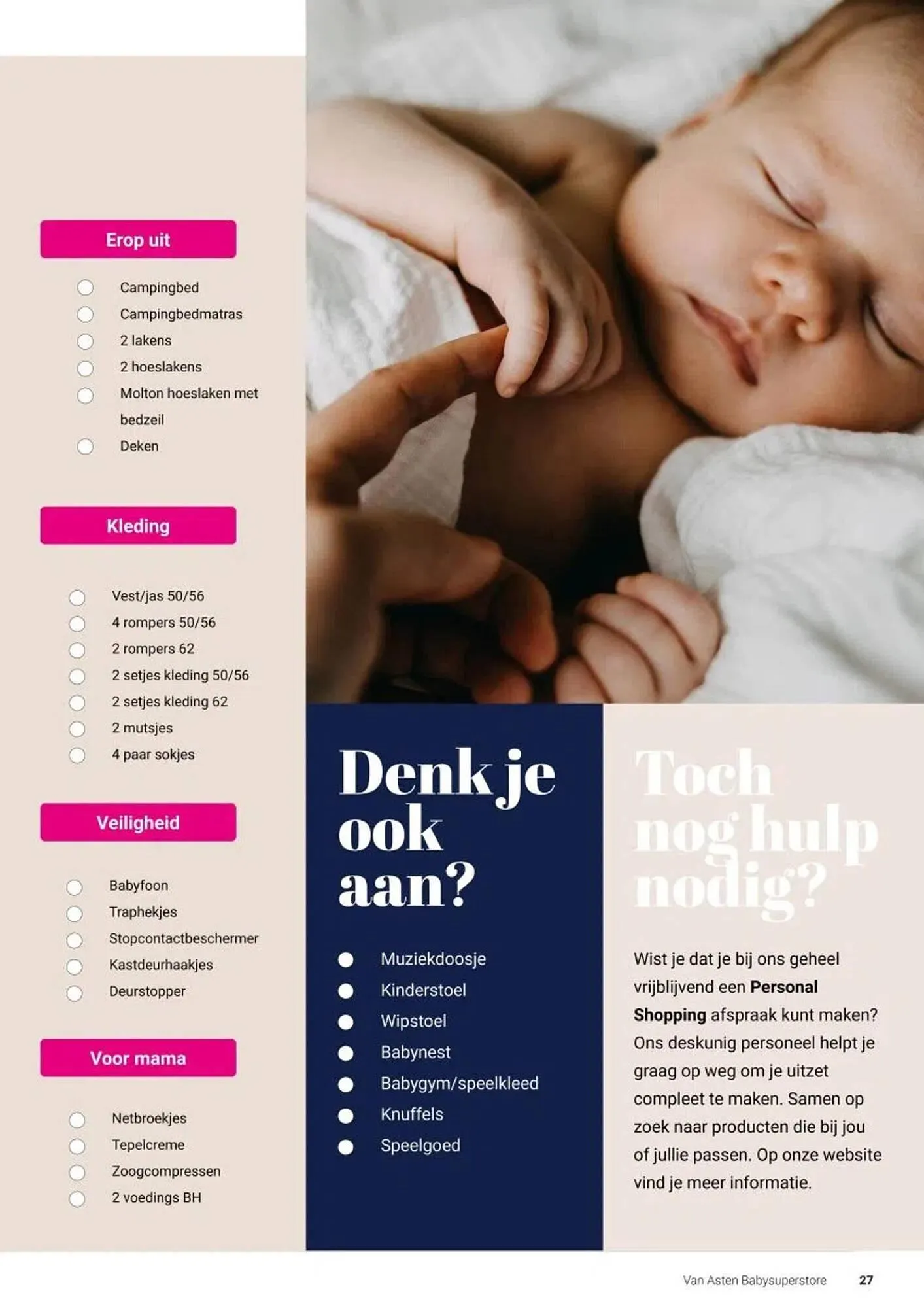 Van Asten BabySuperstore folder van 7 juli tot 30 september 2025 - Folder pagina 27