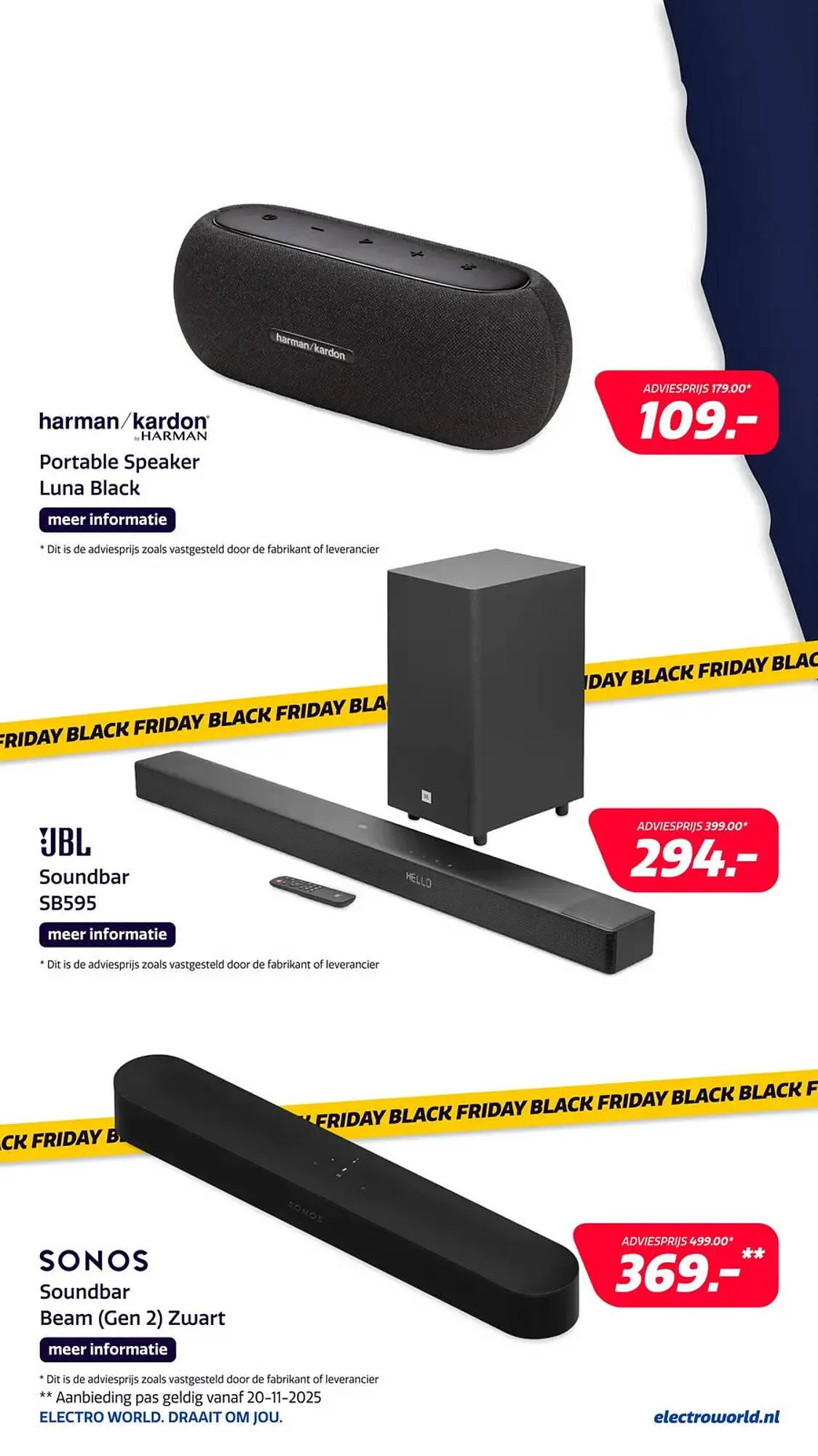 Electroworld folder van 17 november tot 1 december 2025 - Folder pagina 8