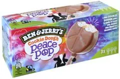 2 pakken Ben & Jerry's Peace Pop 3x80ml
