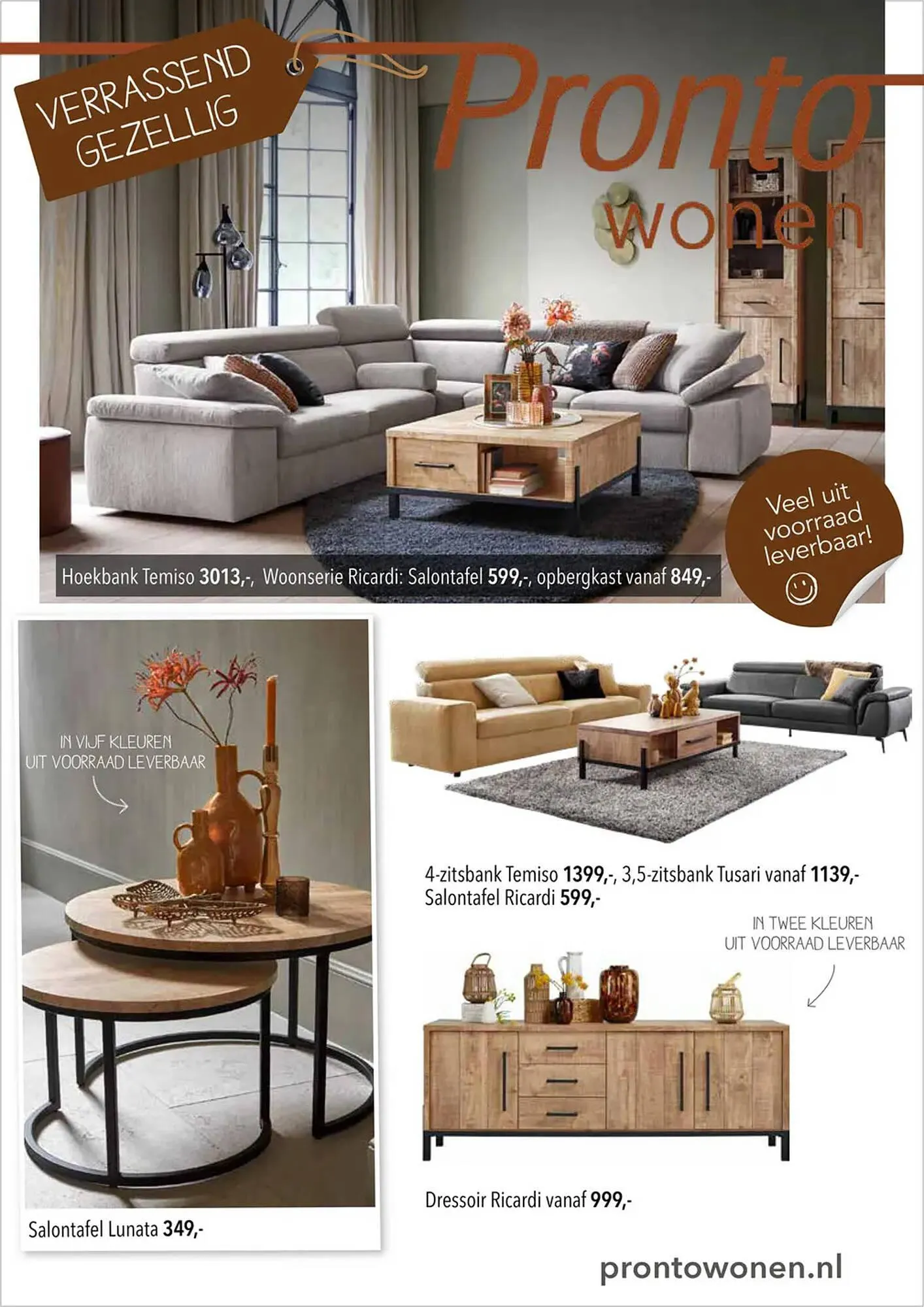 Pronto wonen folder van 2 december tot 7 december 2025 - Folder pagina 1