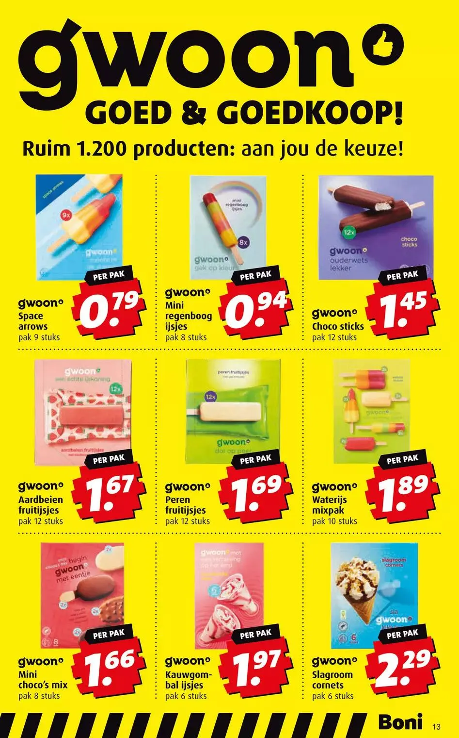 Boni Folder van 21 augustus tot 27 augustus 2023 - Folder pagina 13