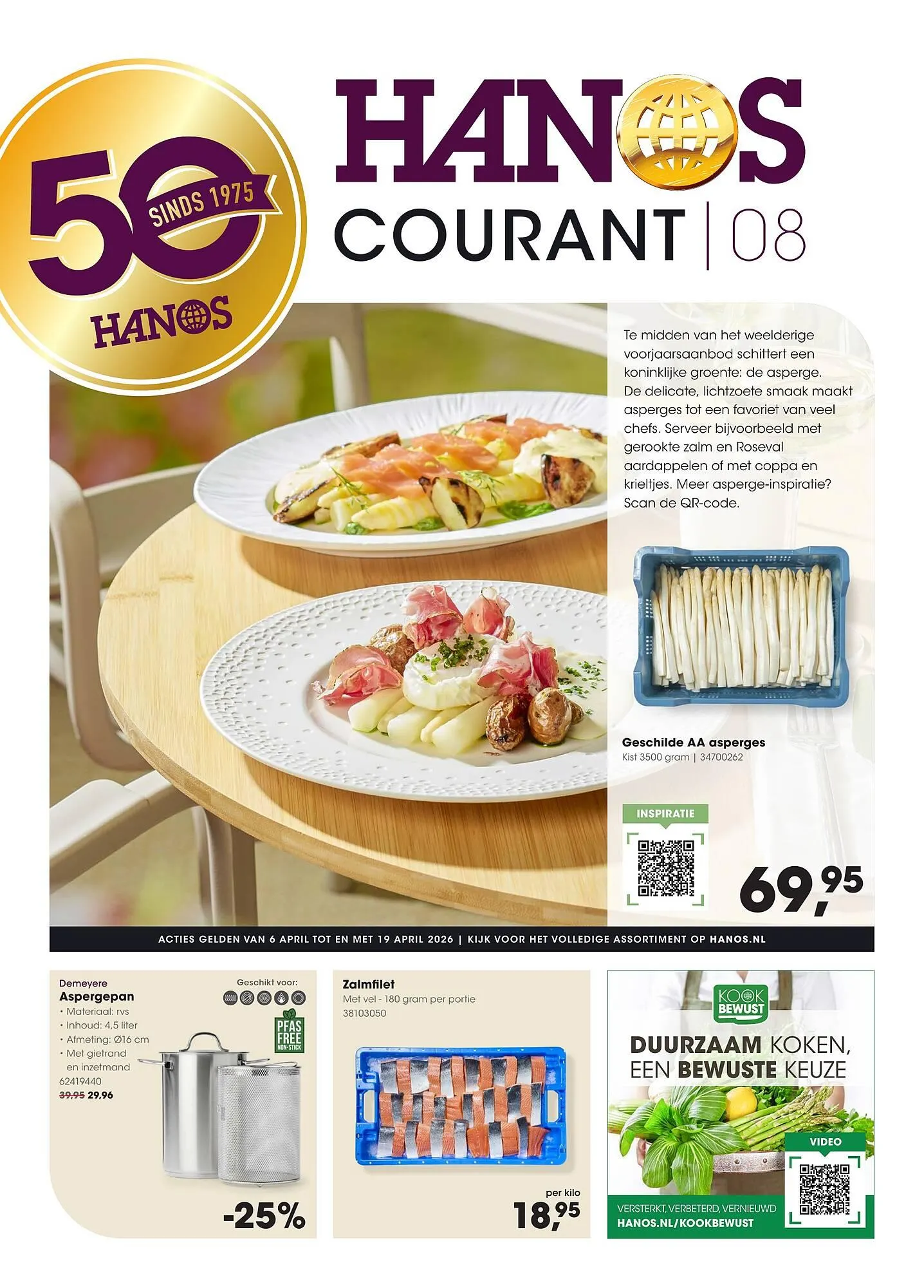 HANOS folder van 6 april tot 19 april 2026 - Folder pagina 1