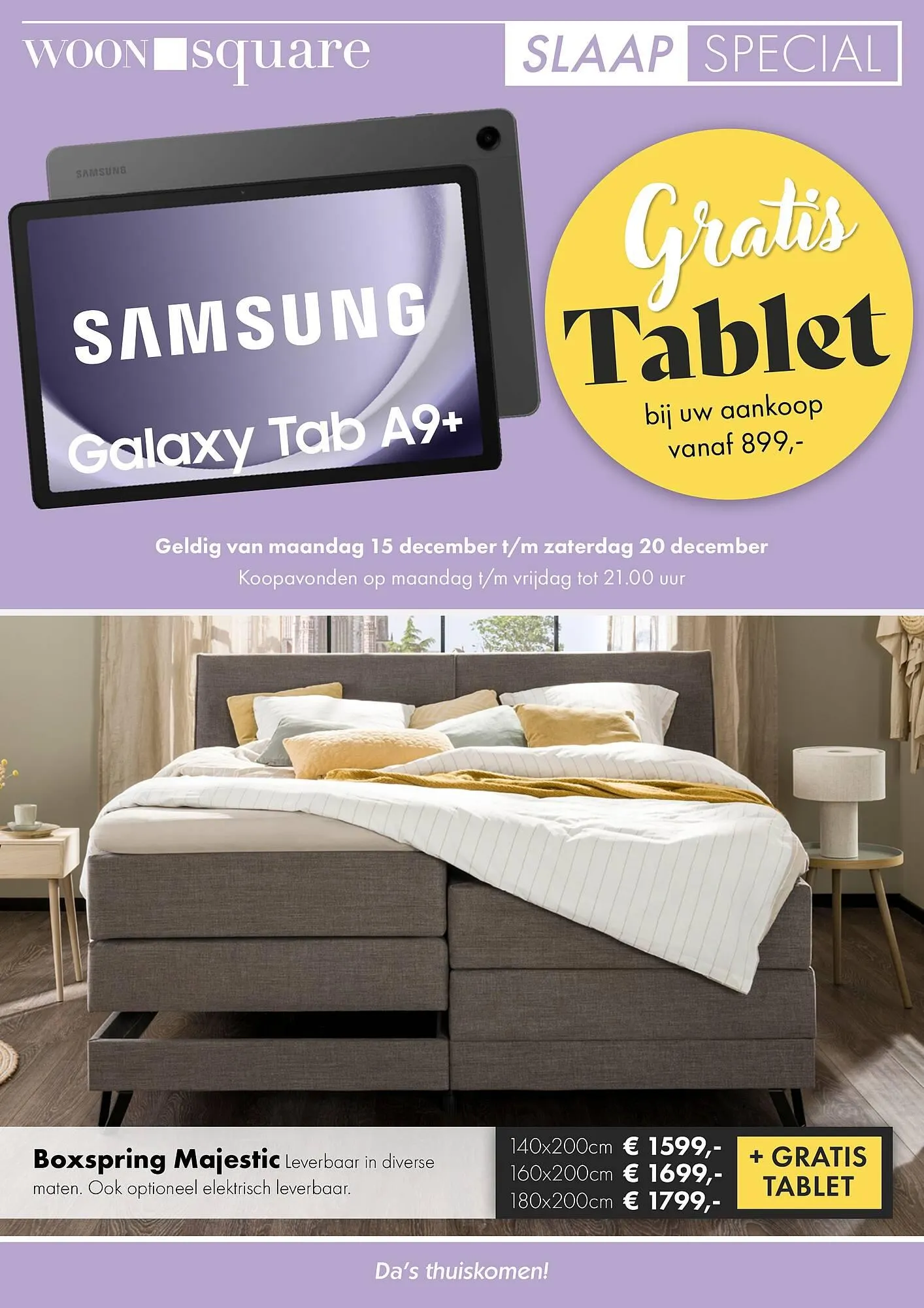 Woonsquare Slaapfolder - 1