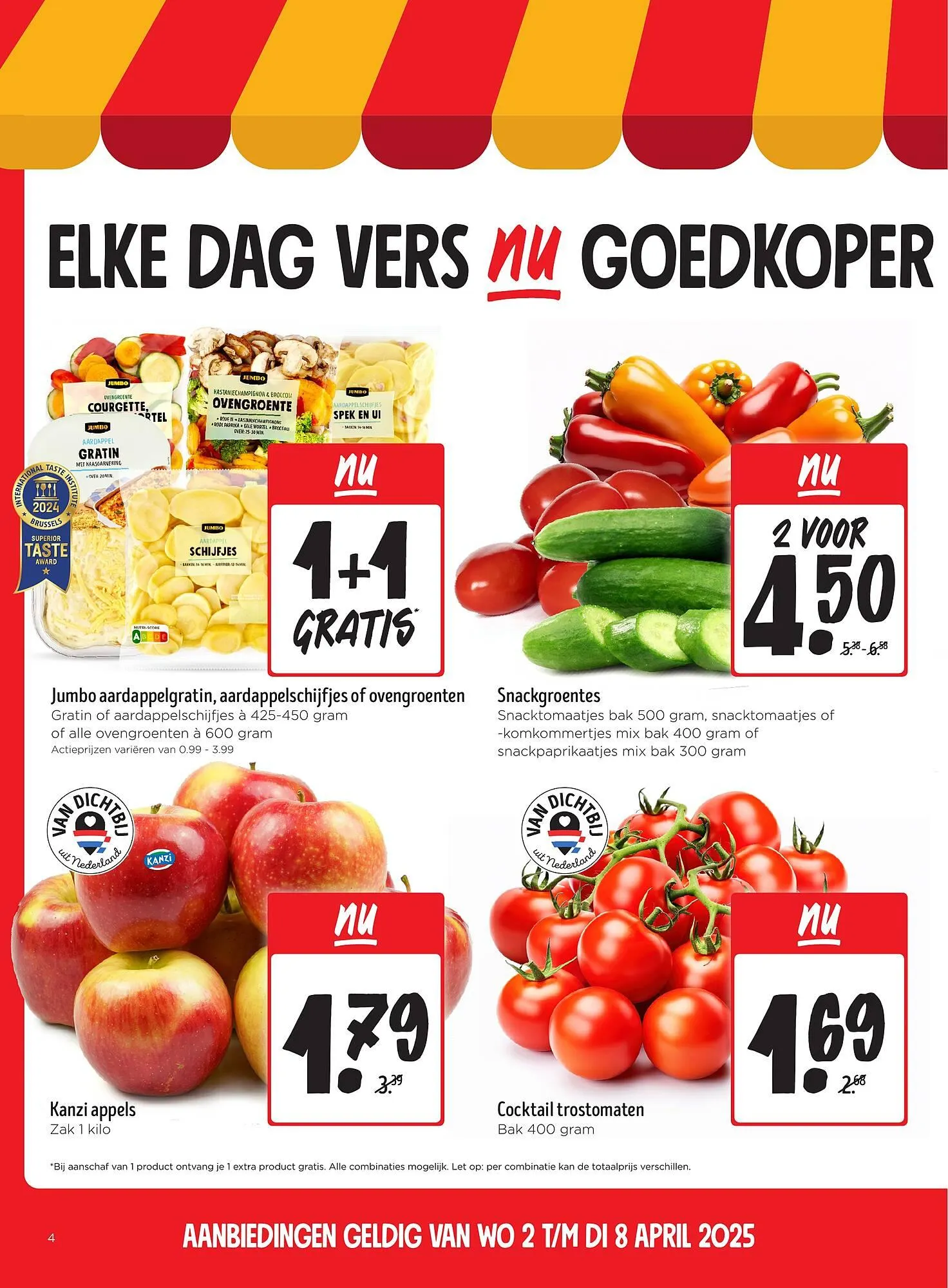 Jumbo folder van 2 april tot 8 april 2025 - Folder pagina 4