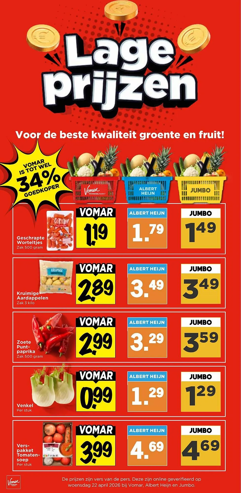 Vomar Voordeelmarkt folder van 26 april tot 2 mei 2026 - Folder pagina 14