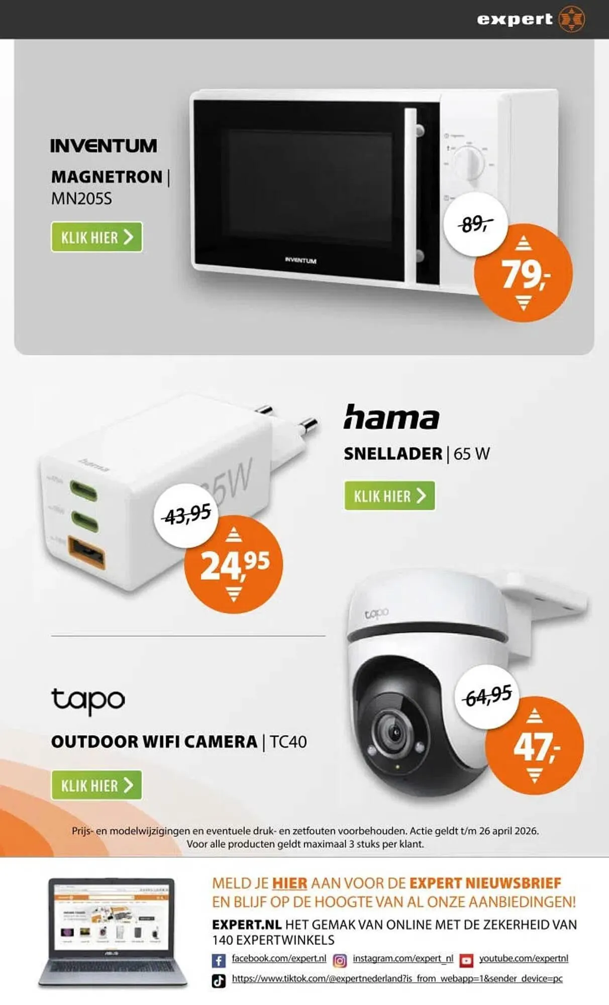 Expert folder van 20 april tot 26 april 2026 - Folder pagina 23