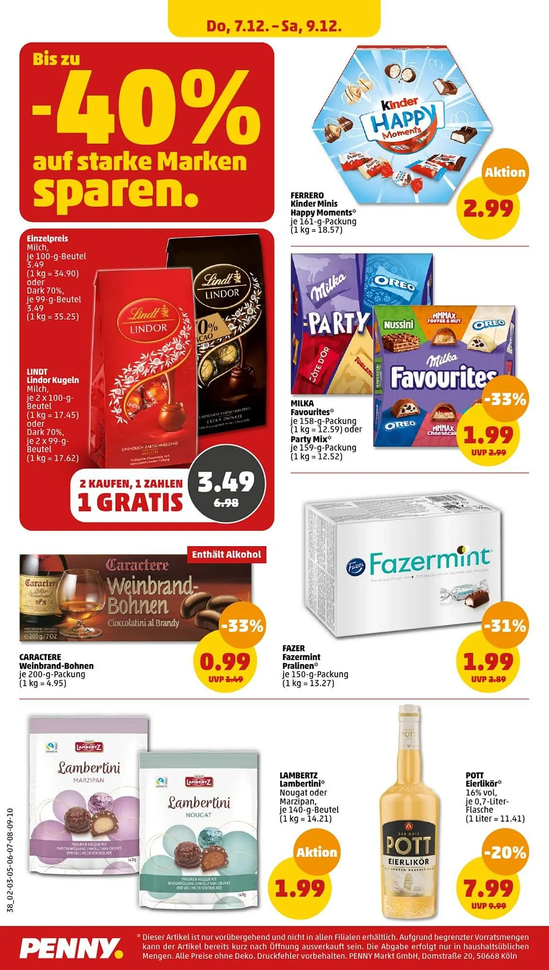 Penny DE folder van 4 december tot 9 december 2023 - Folder pagina 40