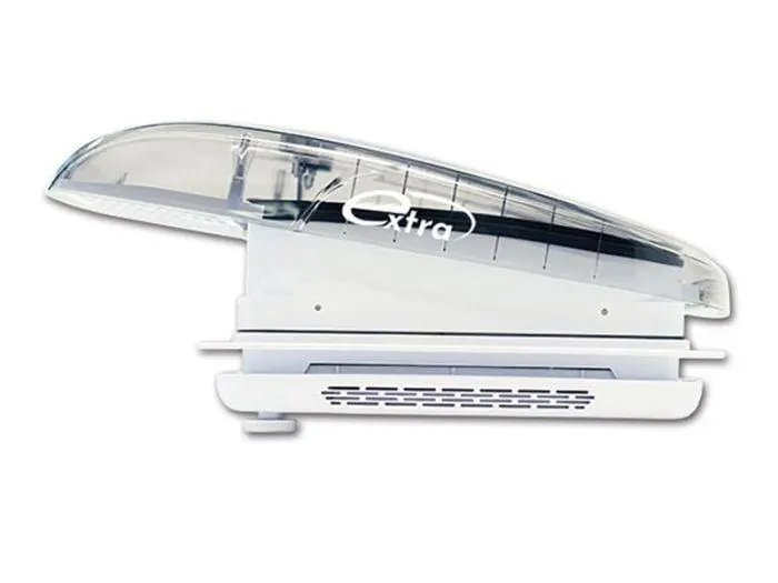 ExtraFAN dakluik met ventilator - transparant