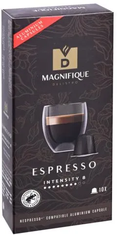 2 pakken Maqnifique Delistro Espresso 10st
