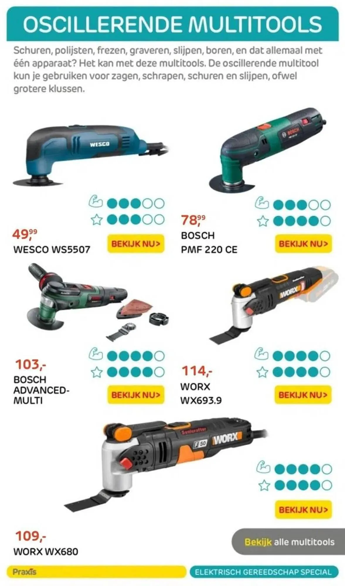 Praxis folder - Elektrisch Gereedschap van 16 november tot 31 juli 2023 - Folder pagina 33