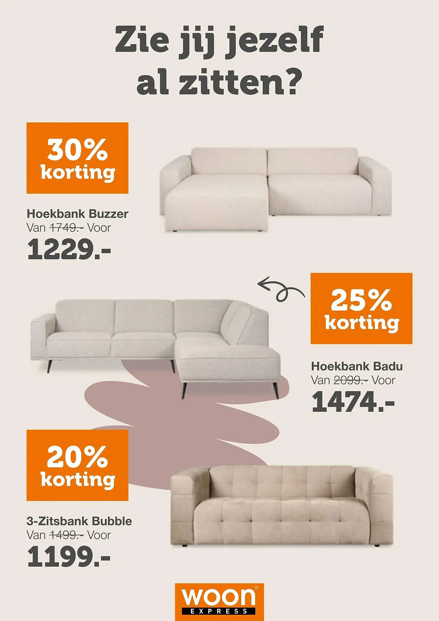 Woonexpress folder van 22 december tot 4 januari 2026 - Folder pagina 2