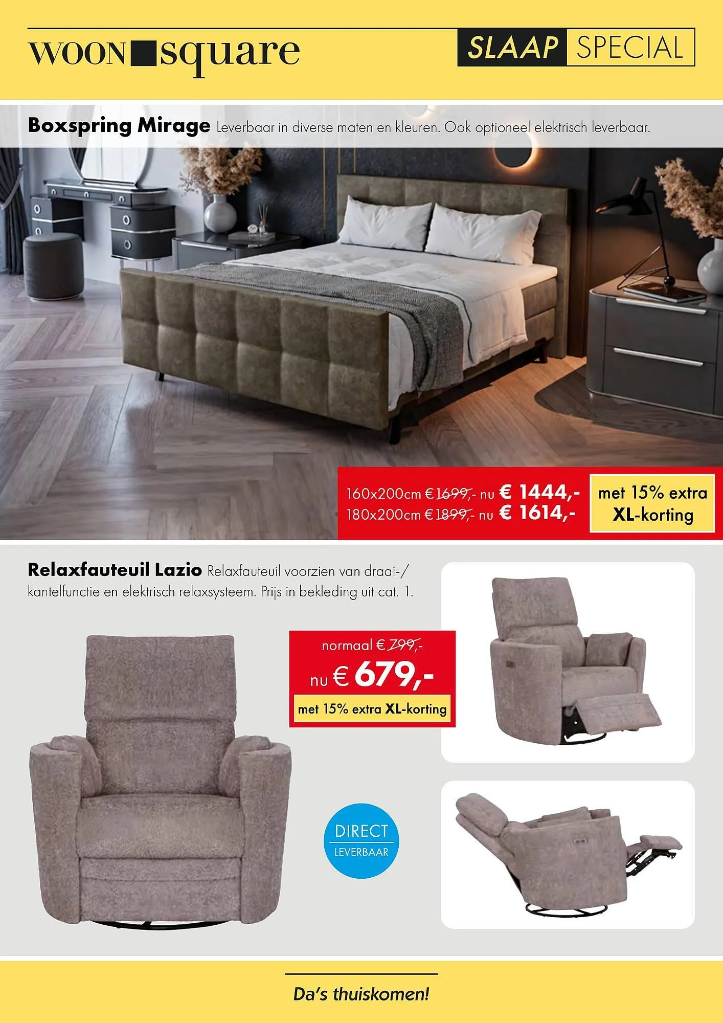 Woonsquare Slaap folder van 30 juni tot 5 juli 2025 - Folder pagina 6